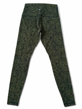 Lululemon Wunder Under Hi-Rise
Pencil Lace Brave Olive Black pants 31” leggings